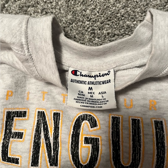 women’s pittsburgh penguins crew neck - Picture 2 of 3